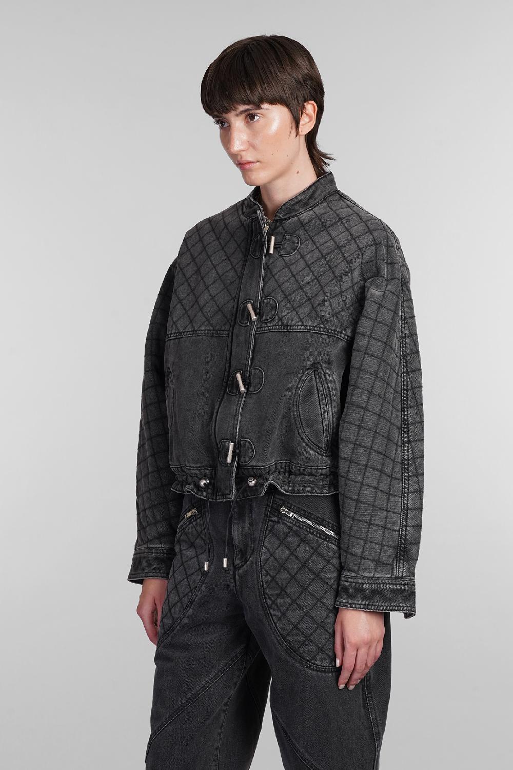 Deliberti Isabel Marant Giacche Denim Celiany In Cotone Grigio Cod. 405196 - Deliberti The Luxury Shopping