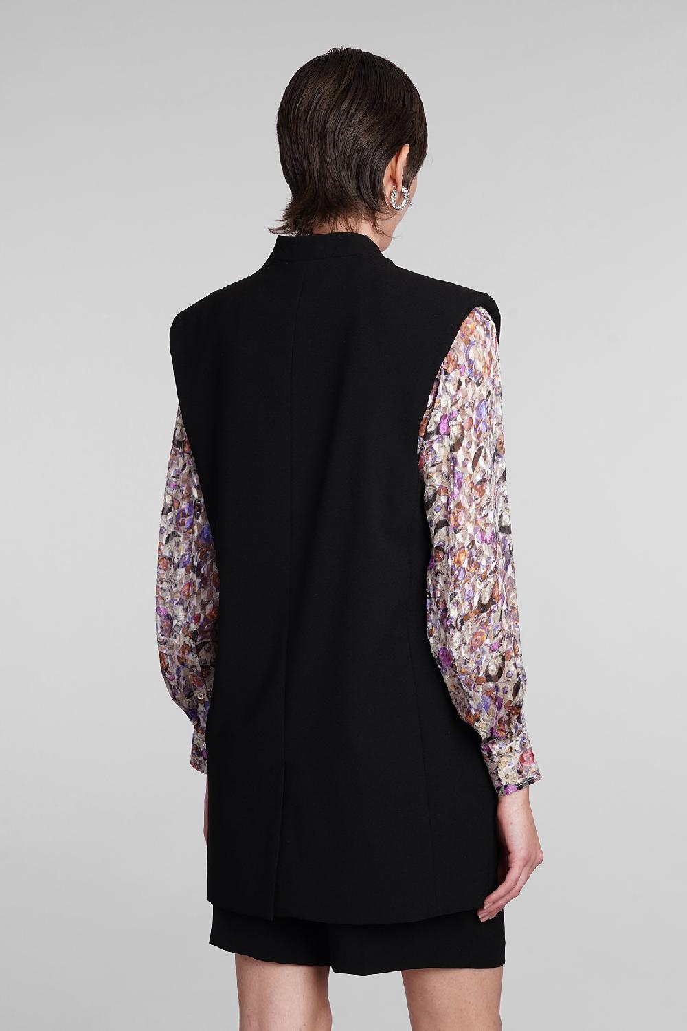 Deliberti Isabel Marant Gilet Emara In Triacetato Nero Cod. 399951 - Deliberti The Luxury Shopping