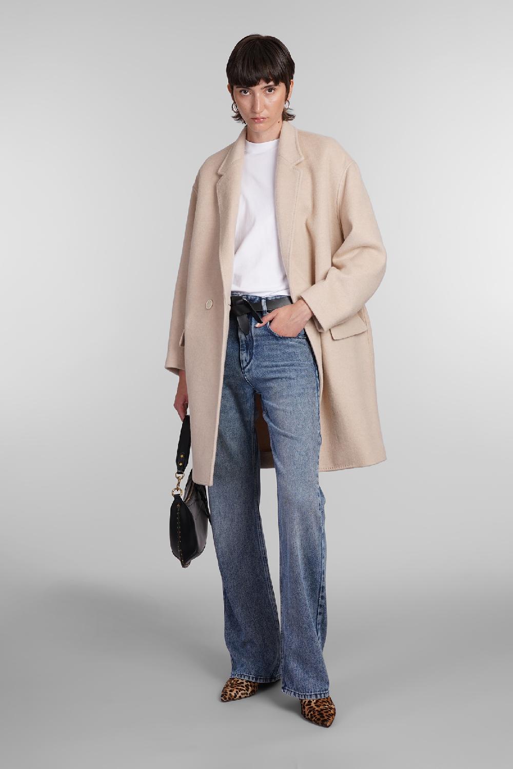 Deliberti Isabel Marant Jeans Belvira In Cotone Blu Cod. 405219 - Deliberti The Luxury Shopping