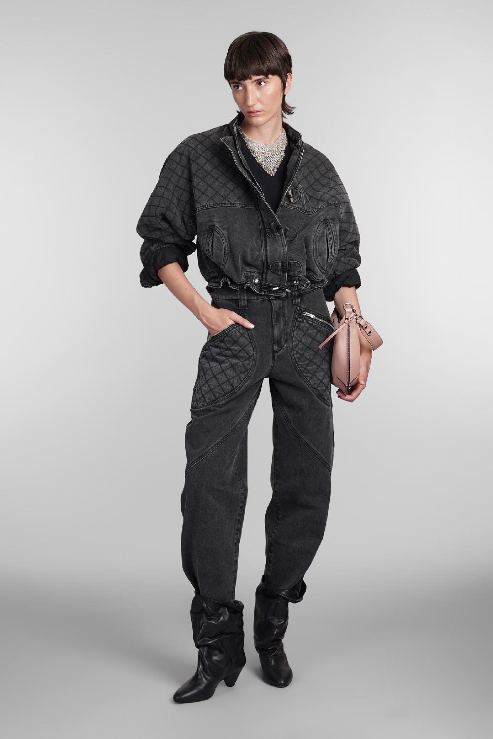 Deliberti Isabel Marant Jeans Catarina In Cotone Grigio Cod. 405216 - Deliberti The Luxury Shopping