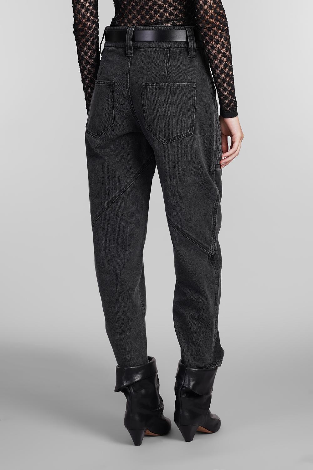 Deliberti Isabel Marant Jeans Catarina In Cotone Grigio Cod. 405216 - Deliberti The Luxury Shopping