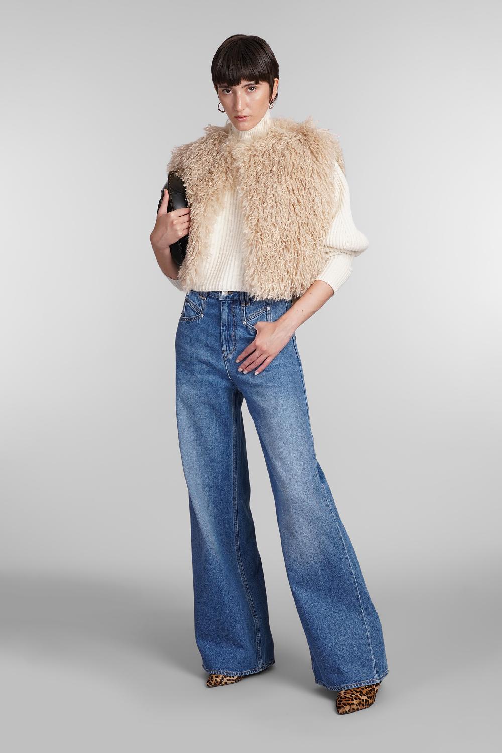 Deliberti Isabel Marant Jeans Lemony In Cotone Blu Cod. 402771 - Deliberti The Luxury Shopping