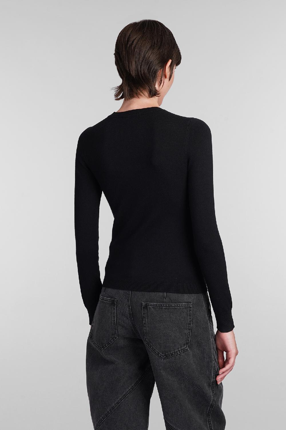 Deliberti Isabel Marant Maglia Gio In Viscosa Nera Cod. 402772 - Deliberti The Luxury Shopping