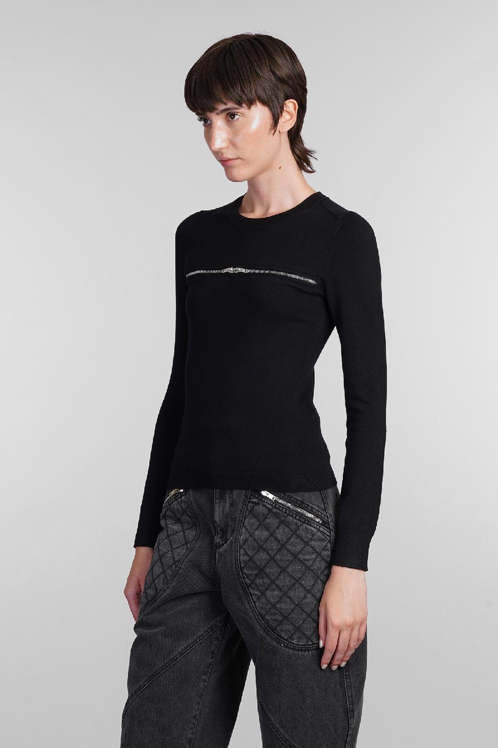 Deliberti Isabel Marant Maglia Gio In Viscosa Nera Cod. 402772 - Deliberti The Luxury Shopping