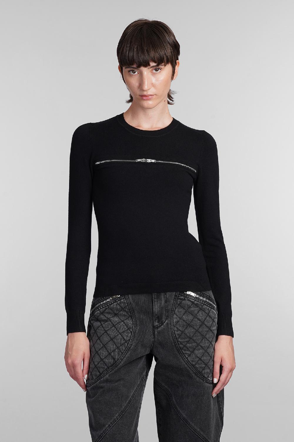 Deliberti Isabel Marant Maglia gio in viscosa nera cod. 402772 - Deliberti The Luxury Shopping