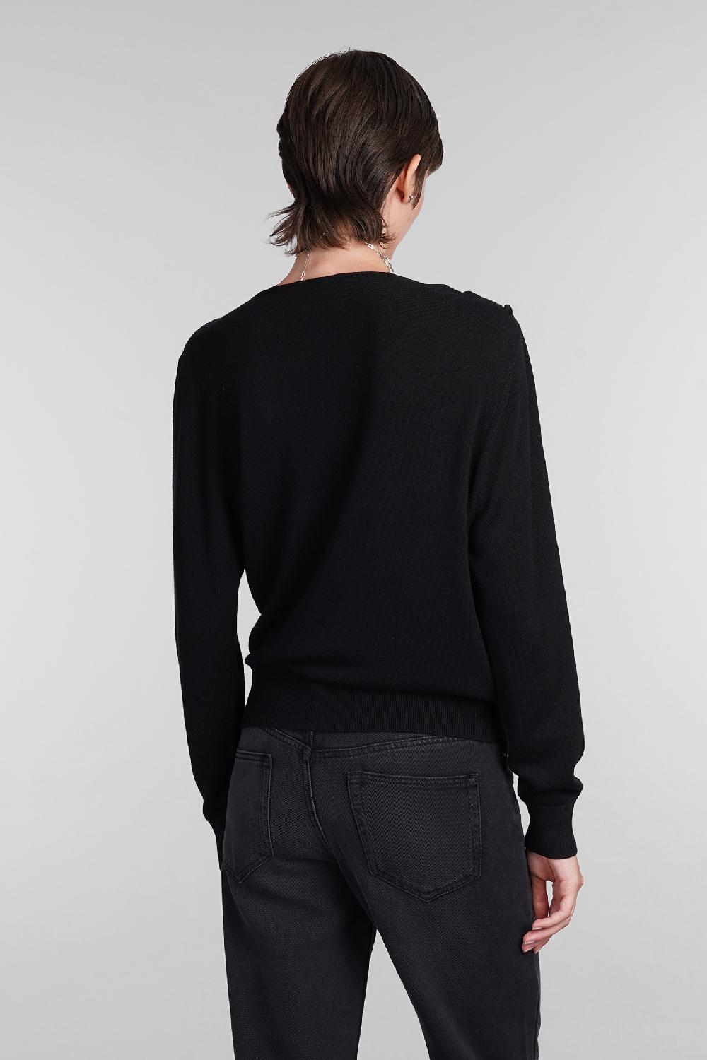 Deliberti Isabel Marant Maglia Kristen In Viscosa Nera Cod. 402773 - Deliberti The Luxury Shopping
