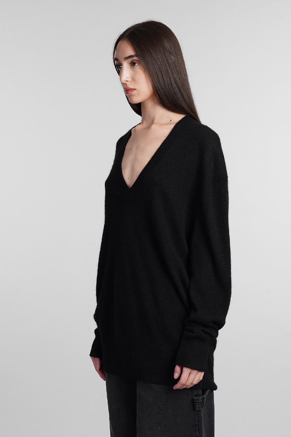 Deliberti Isabel Marant Maglia Larana In Lana Nera Cod. 407745 - Deliberti The Luxury Shopping