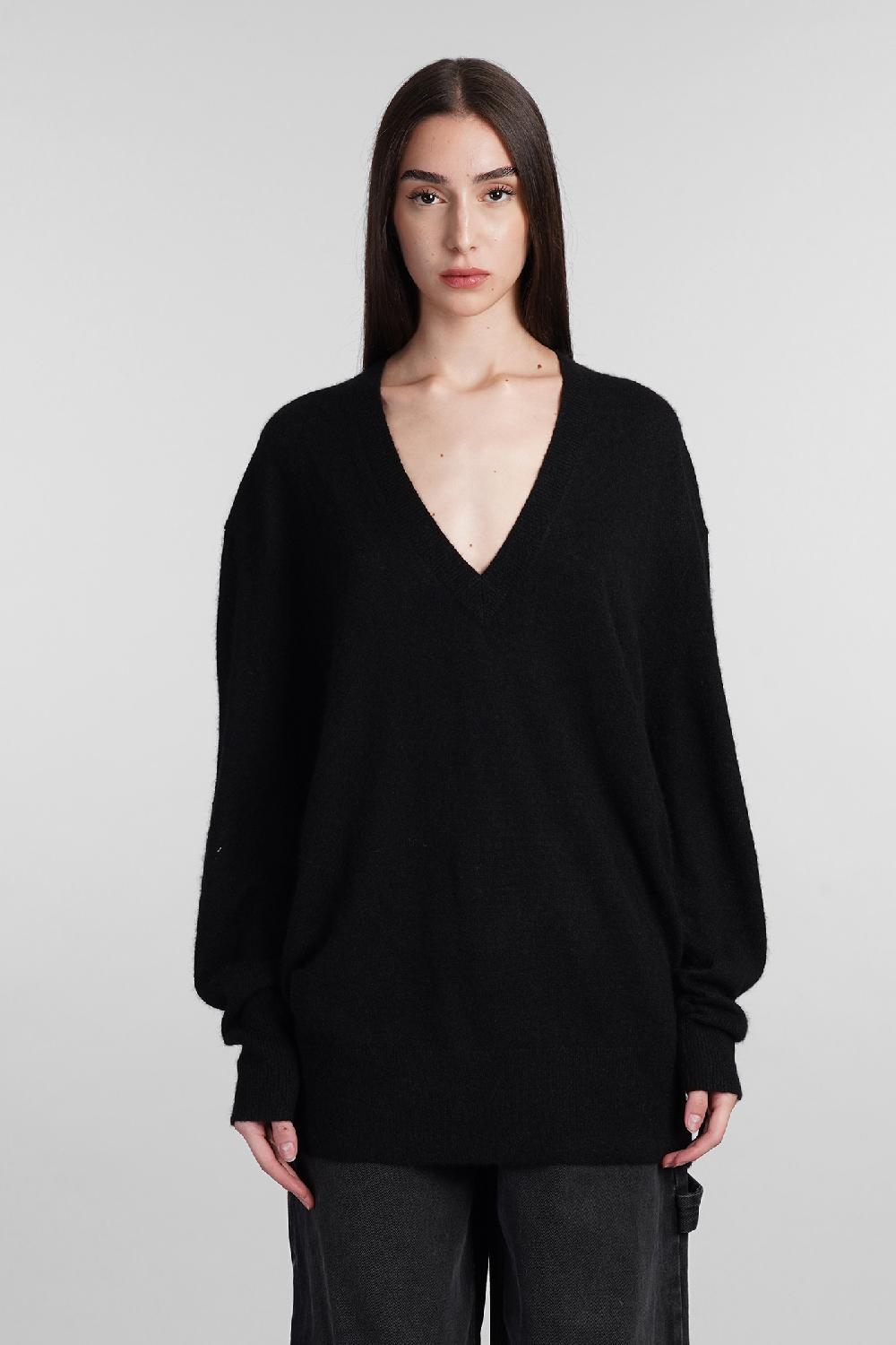 Deliberti Isabel Marant Maglia larana in lana nera cod. 407745 - Deliberti The Luxury Shopping