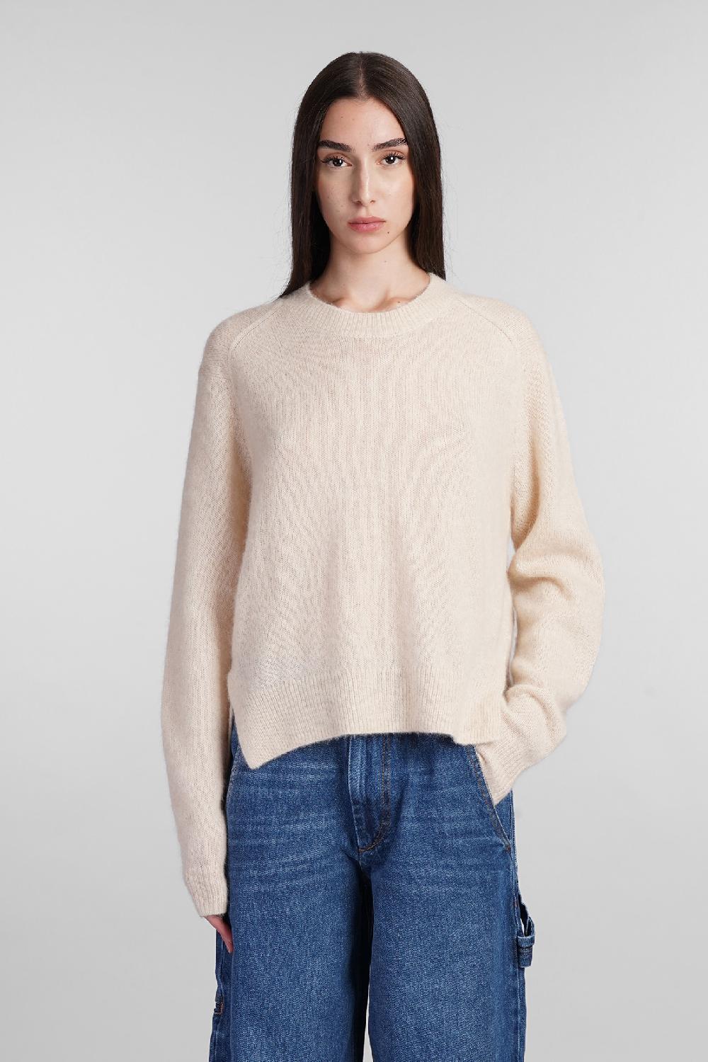 Deliberti Isabel Marant Maglia lylia in lana beige cod. 407744 - Deliberti The Luxury Shopping