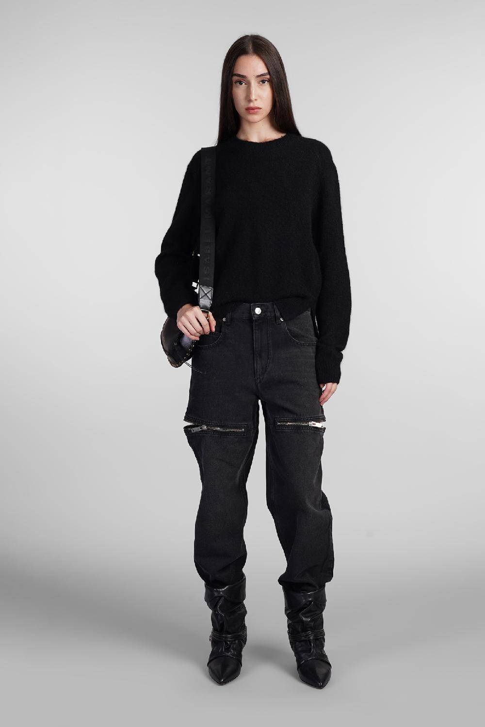 Deliberti Isabel Marant Maglia Lylia In Lana Nera Cod. 407743 - Deliberti The Luxury Shopping