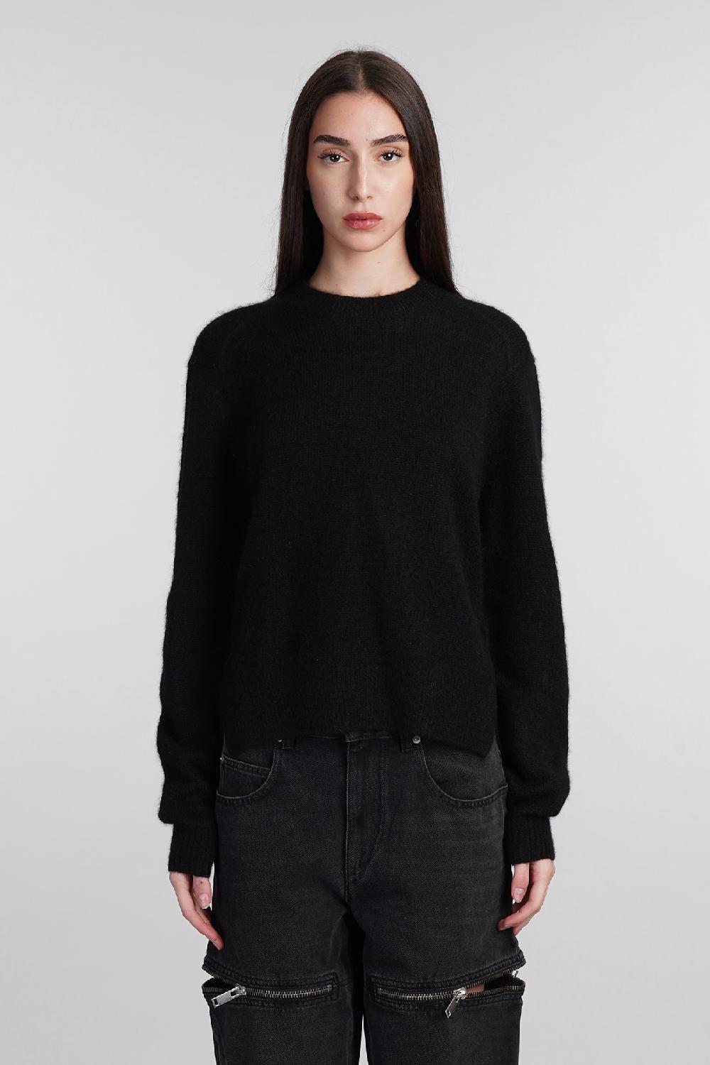 Deliberti Isabel Marant Maglia lylia in lana nera cod. 407743 - Deliberti The Luxury Shopping