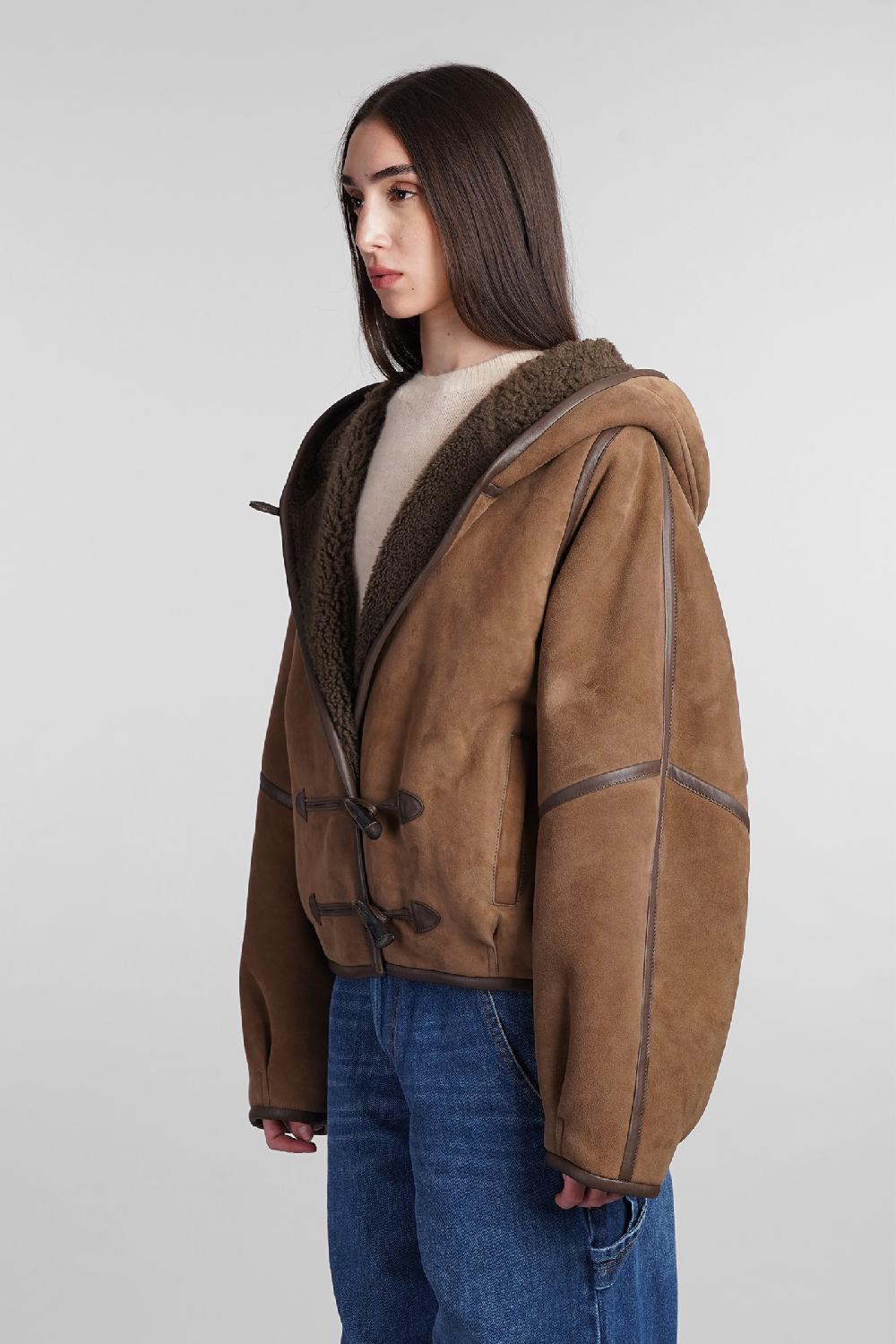 Deliberti Isabel Marant Montone Amiel In Pelle Marrone Cod. 407737 - Deliberti The Luxury Shopping