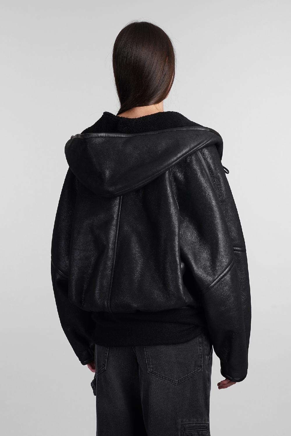 Deliberti Isabel Marant Montone Amiel In Pelle Nera Cod. 407736 - Deliberti The Luxury Shopping