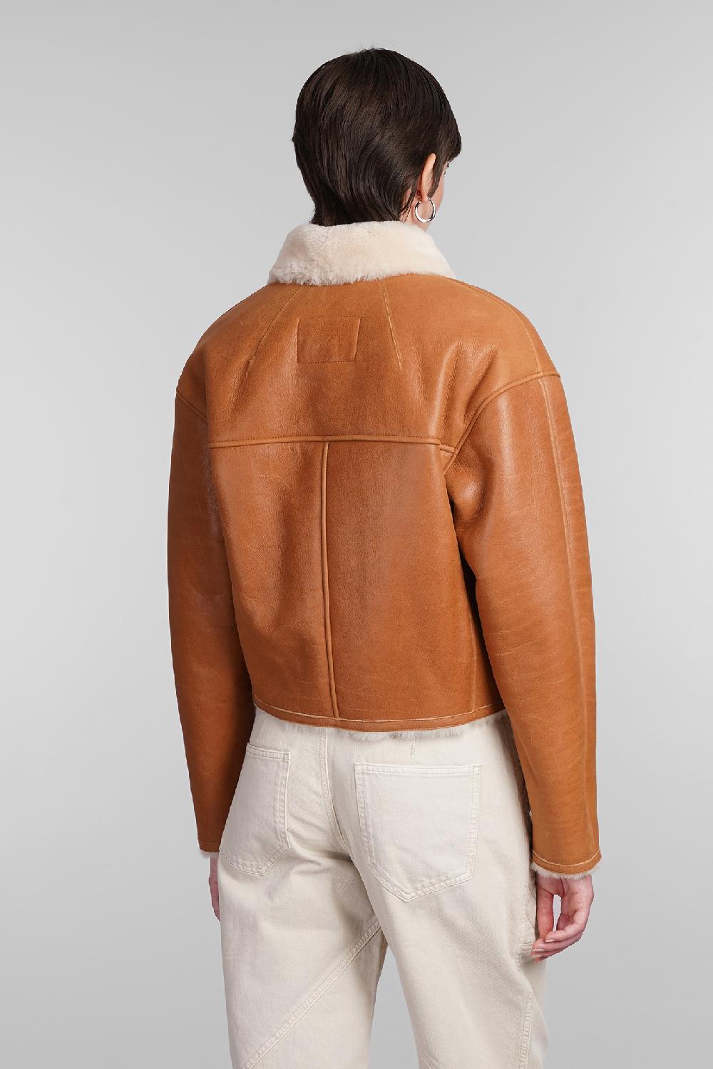 Deliberti Isabel Marant Montone Eriana In Pelle Cuoio Naturale Cod. 405191 - Deliberti The Luxury Shopping