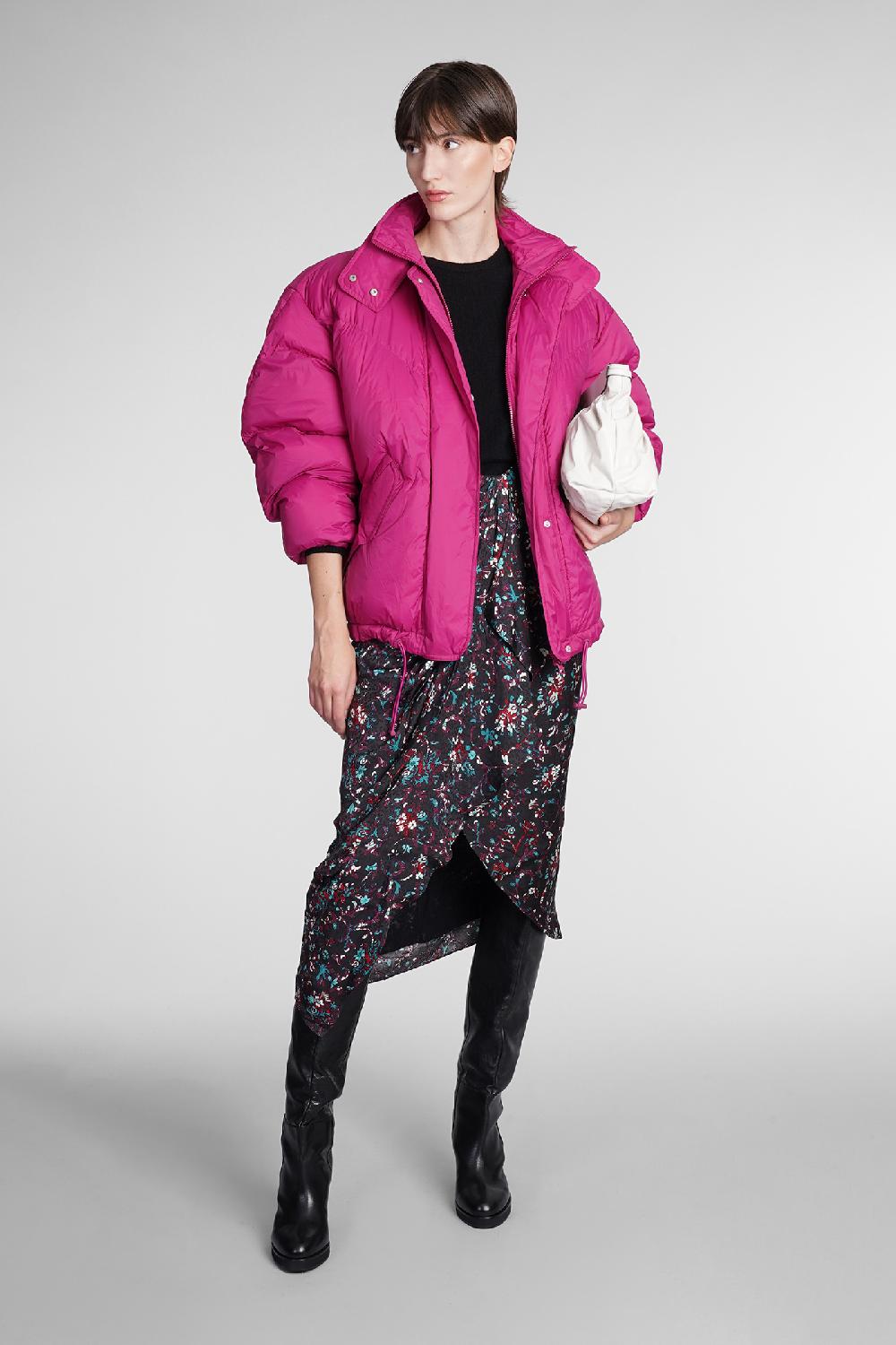Deliberti Isabel Marant Piumino Fimo In Poliammide Fucsia Cod. 361145 - Deliberti The Luxury Shopping