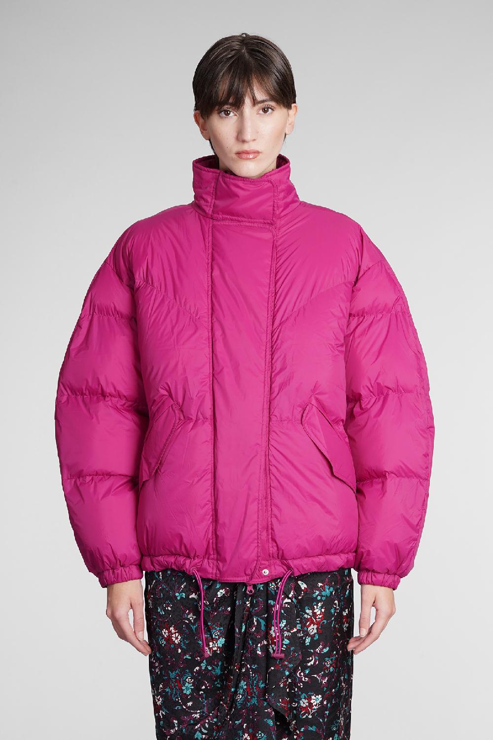 Deliberti Isabel Marant Piumino fimo in poliammide fucsia cod. 361145 - Deliberti The Luxury Shopping