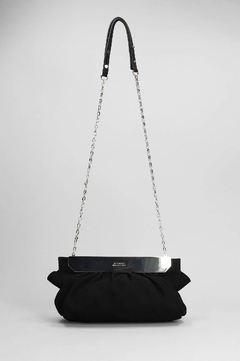 Deliberti Isabel Marant Pochette Luz In Camoscio Nero Cod. 392039 - Deliberti The Luxury Shopping