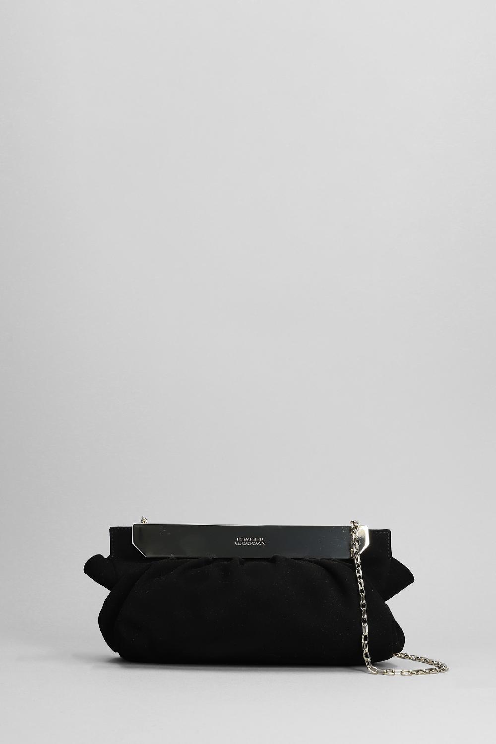 Deliberti Isabel Marant Pochette luz in camoscio nero cod. 392039 - Deliberti The Luxury Shopping