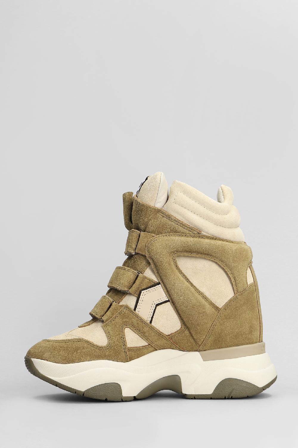 Deliberti Isabel Marant Sneakers Balskee In Camoscio Beige Cod. 407750 - Deliberti The Luxury Shopping