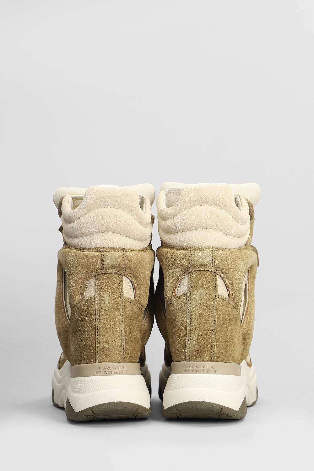 Deliberti Isabel Marant Sneakers Balskee In Camoscio Beige Cod. 407750 - Deliberti The Luxury Shopping