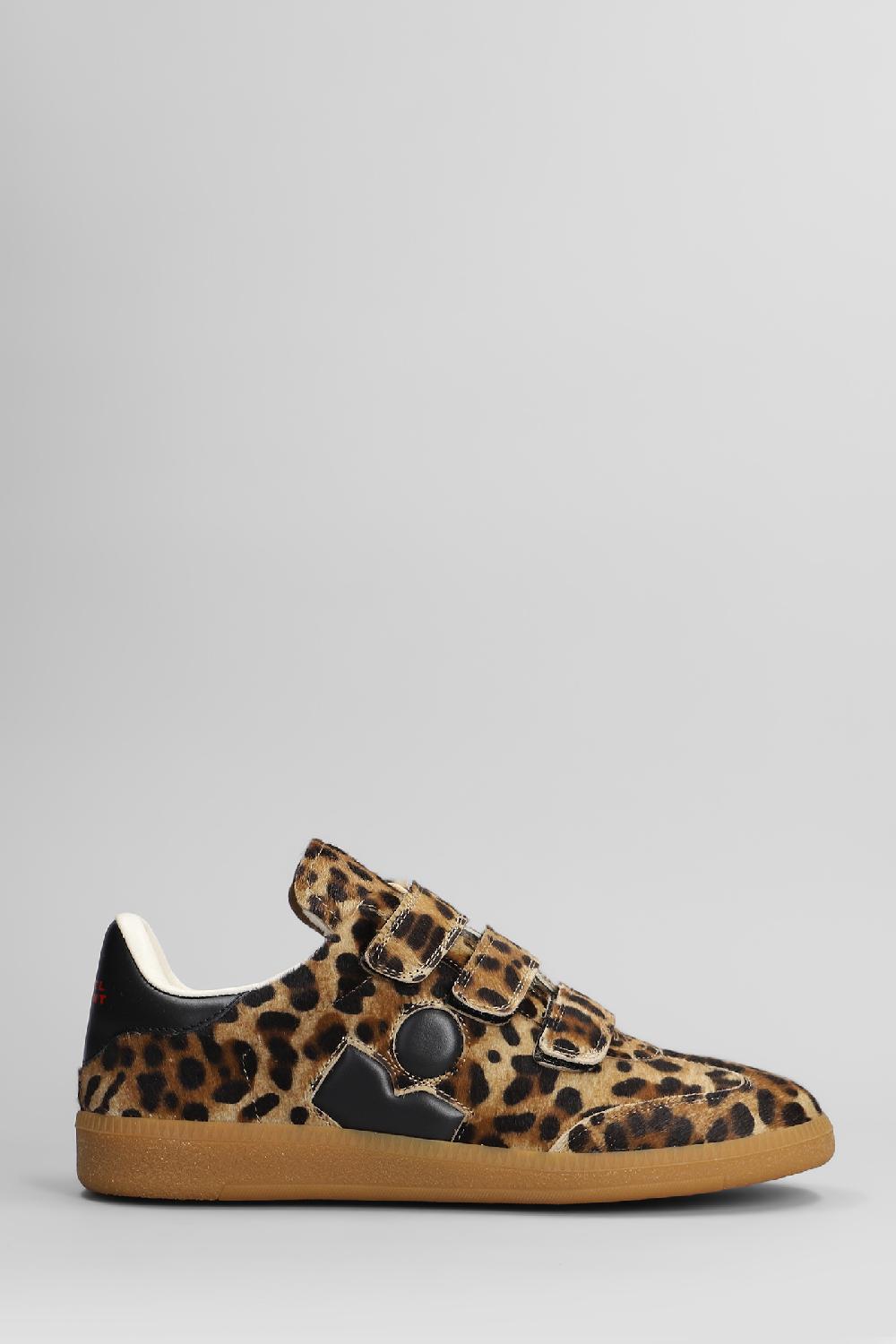 Deliberti Isabel Marant Sneakers beth in cavallino animalier cod. 405928 - Deliberti The Luxury Shopping