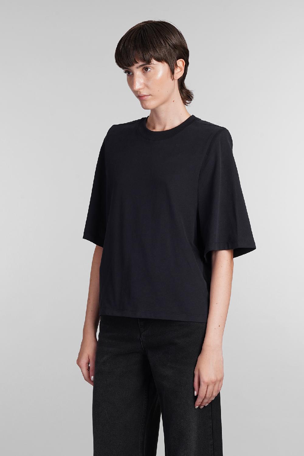 Deliberti Isabel Marant T-shirt Ben In Cotone Nero Cod. 402769 - Deliberti The Luxury Shopping