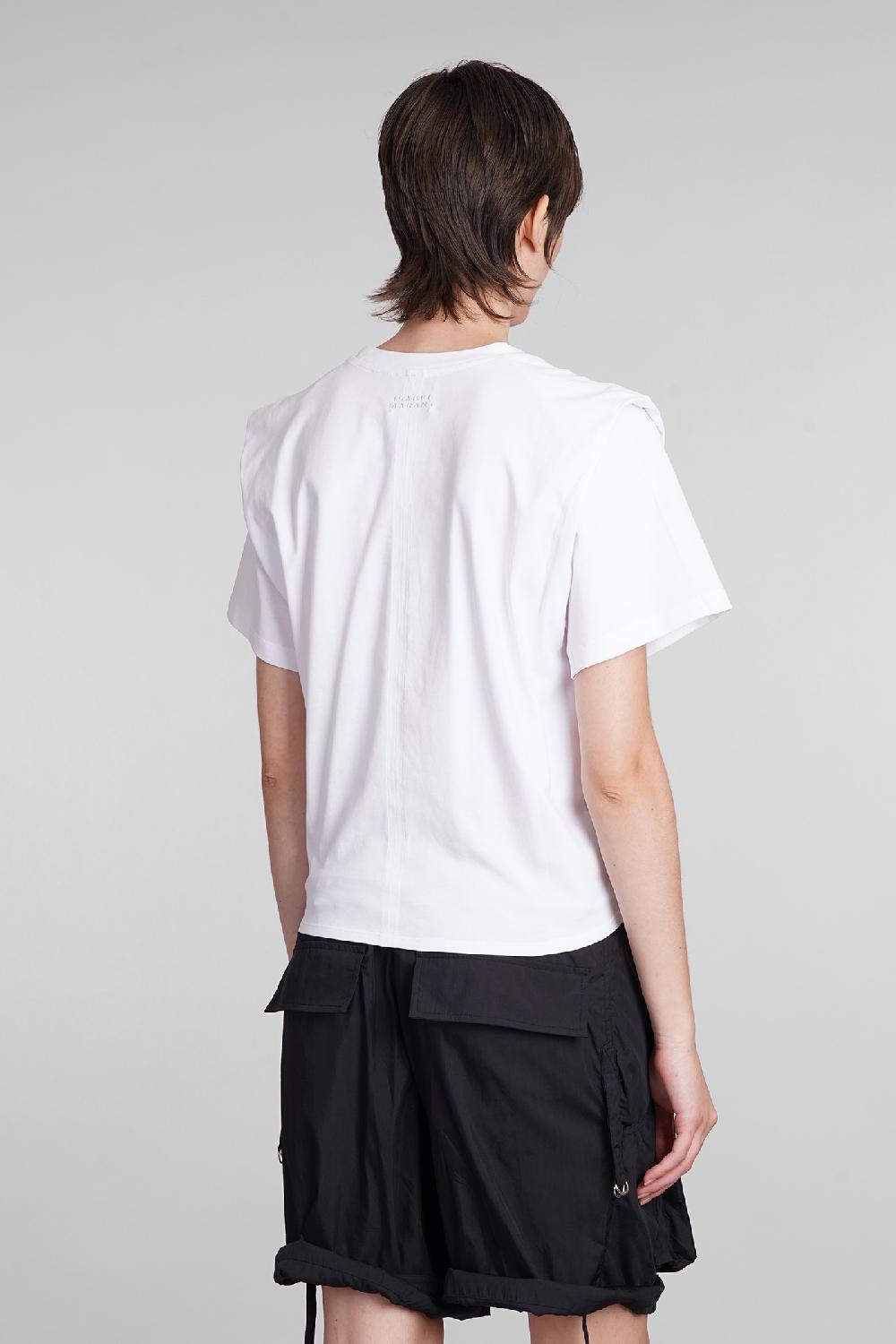 Deliberti Isabel Marant T-shirt Zelikia In Cotone Bianco Cod. 391960 - Deliberti The Luxury Shopping