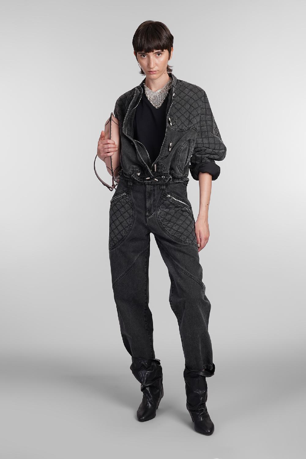 Deliberti Isabel Marant T-shirt Zelitos In Cotone Nero Cod. 366156 - Deliberti The Luxury Shopping