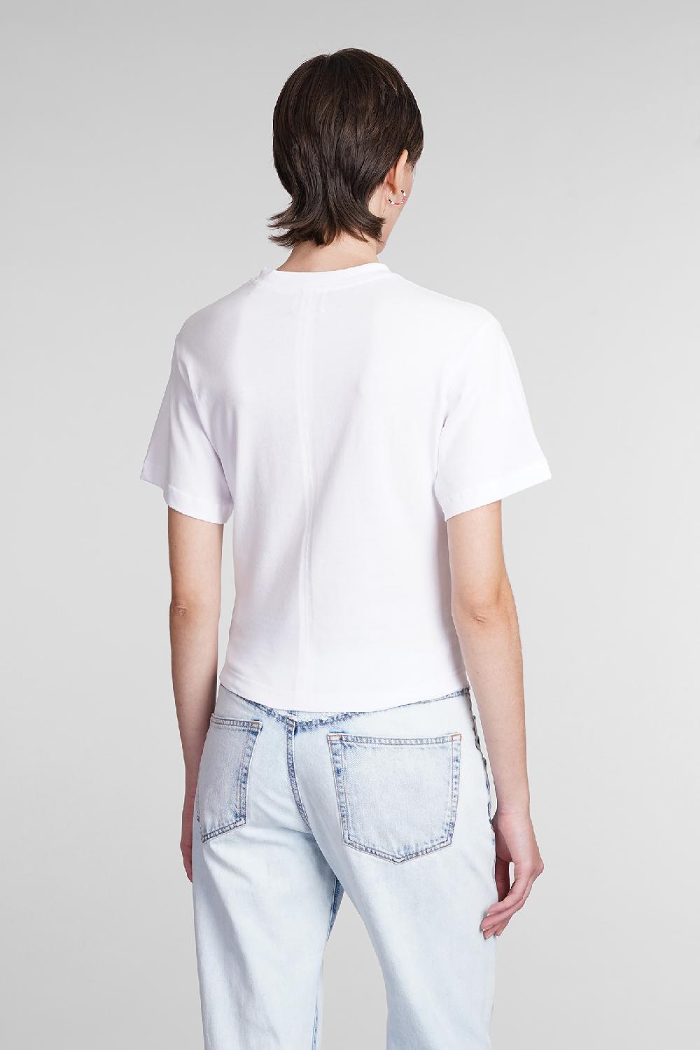 Deliberti Isabel Marant T-shirt Zuria In Cotone Bianco Cod. 391967 - Deliberti The Luxury Shopping