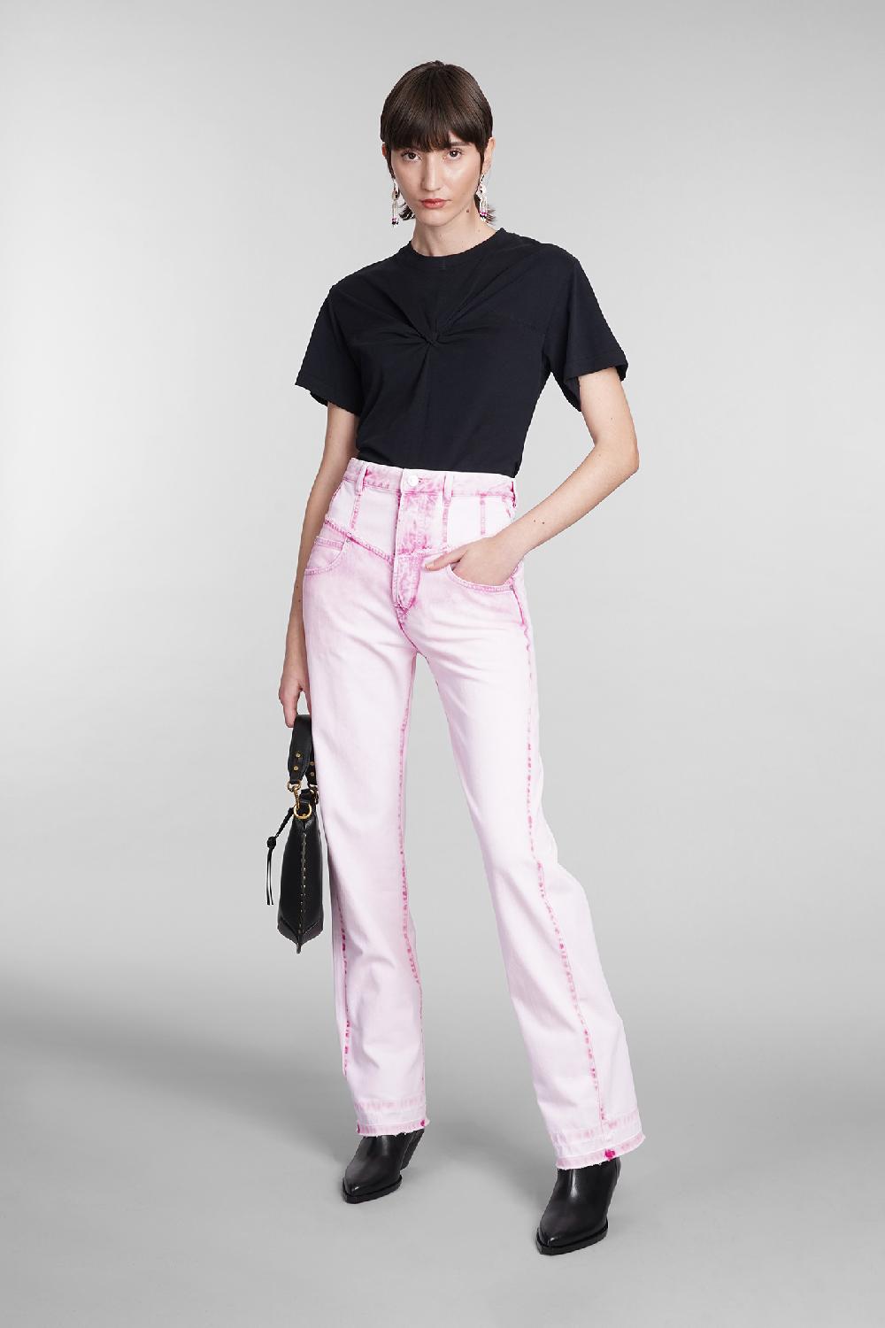 Deliberti Isabel Marant T-shirt Zuria In Cotone Nero Cod. 391966 - Deliberti The Luxury Shopping