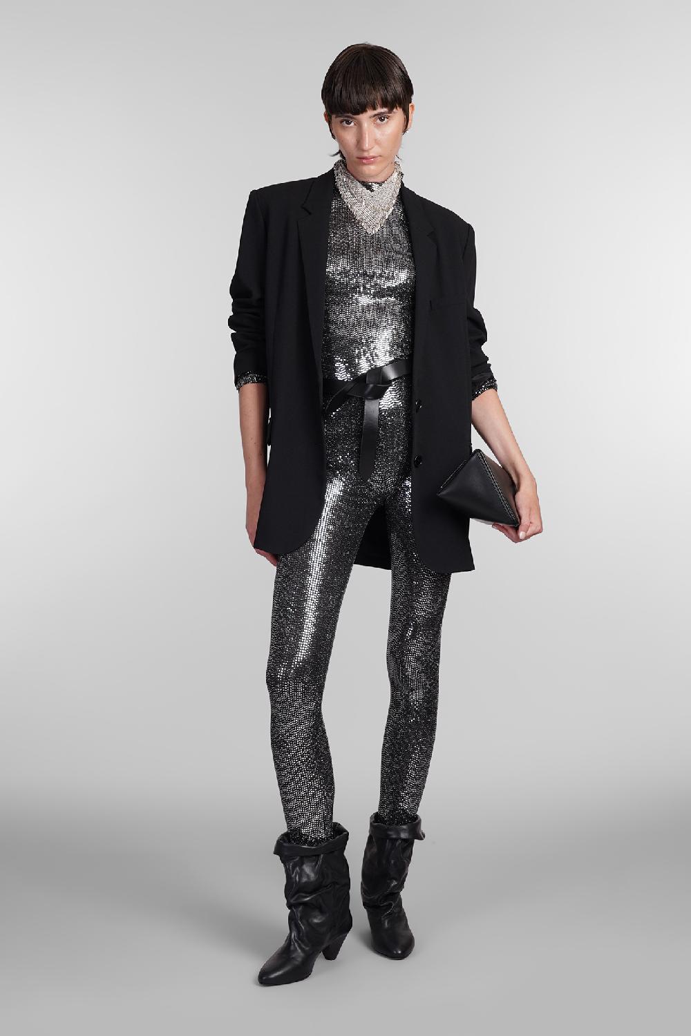 Deliberti Isabel Marant Topwear Joyela In Nylon Argento Cod. 405214 - Deliberti The Luxury Shopping