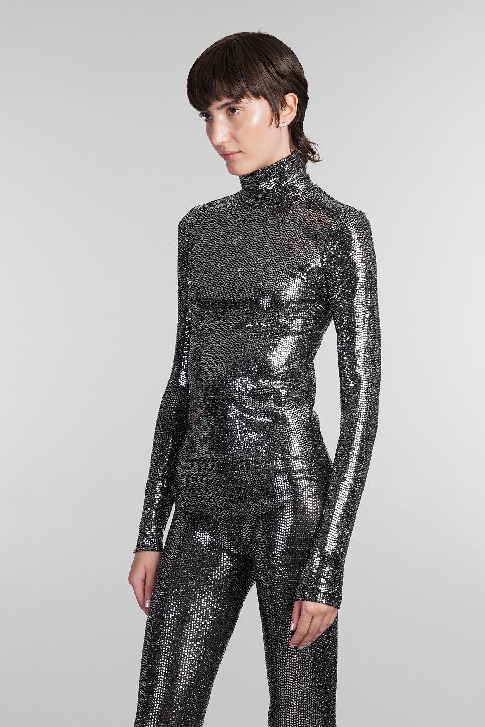 Deliberti Isabel Marant Topwear Joyela In Nylon Argento Cod. 405214 - Deliberti The Luxury Shopping