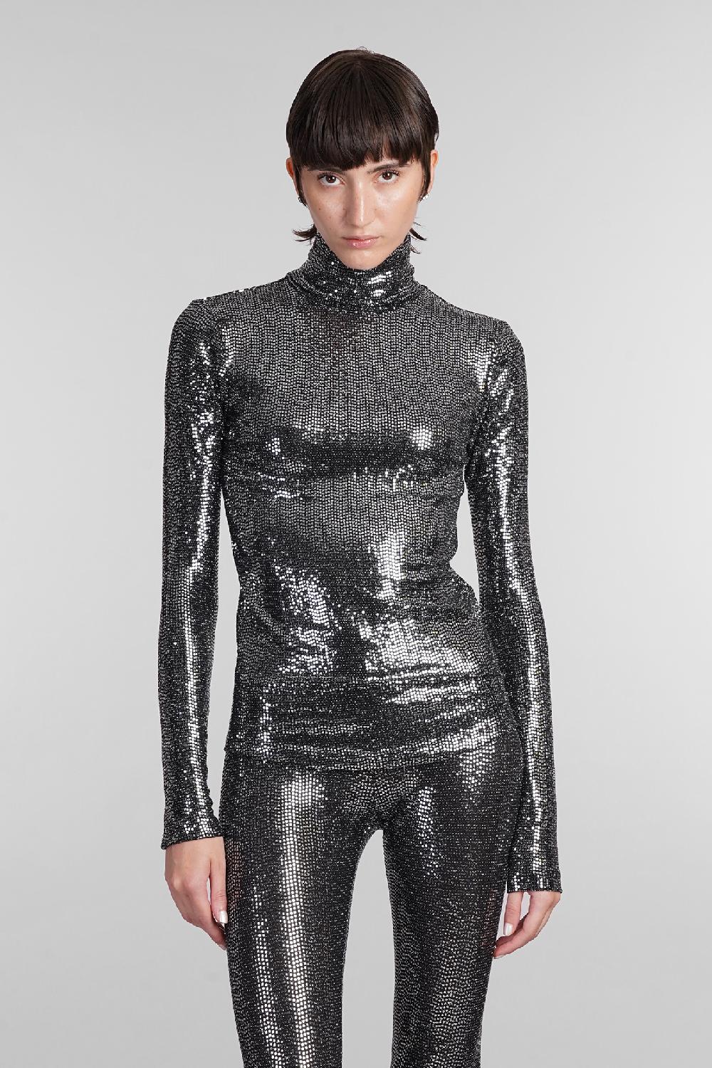 Deliberti Isabel Marant Topwear joyela in nylon argento cod. 405214 - Deliberti The Luxury Shopping