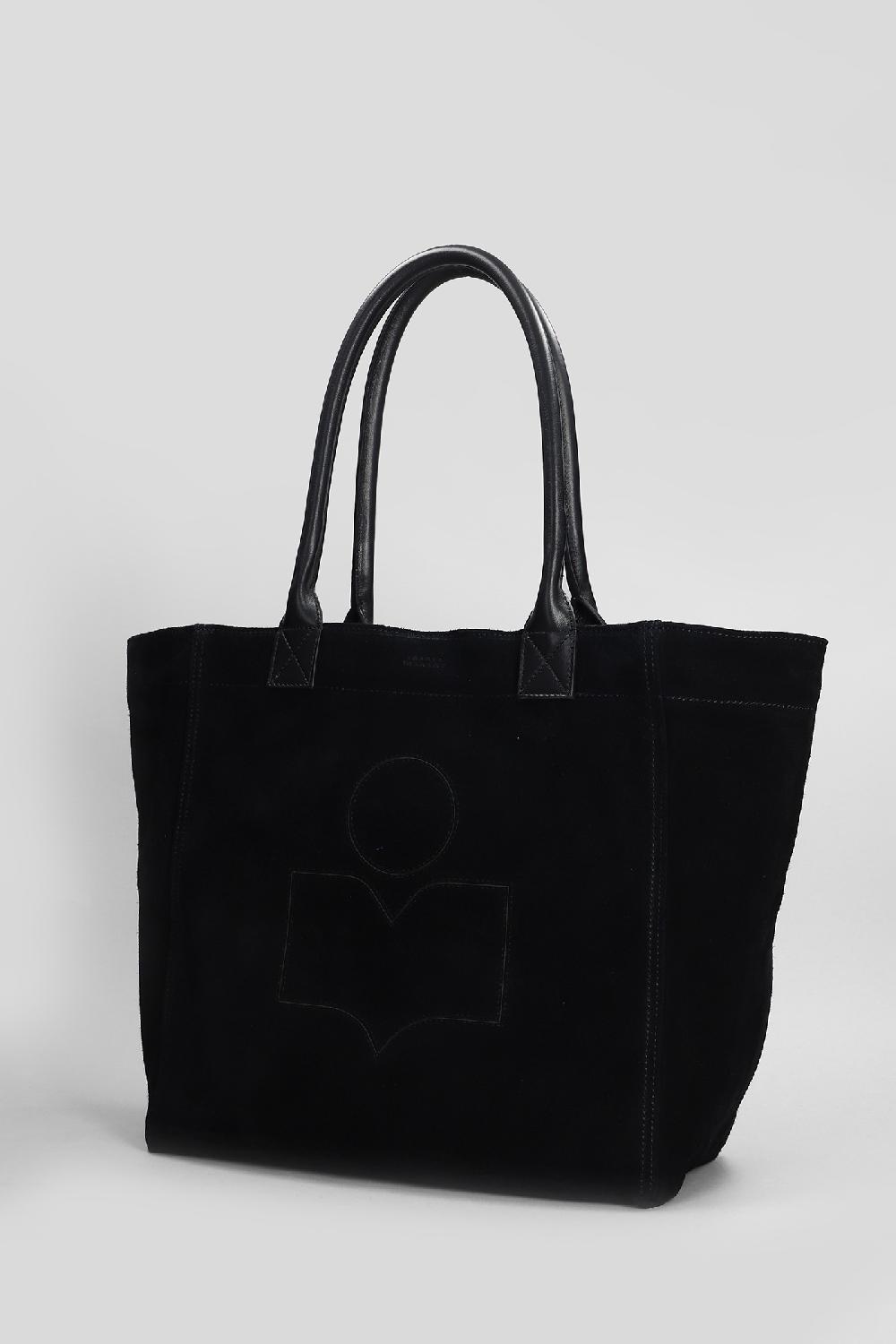 Deliberti Isabel Marant Tote Small Yenky In Camoscio Nero Cod. 405213 - Deliberti The Luxury Shopping