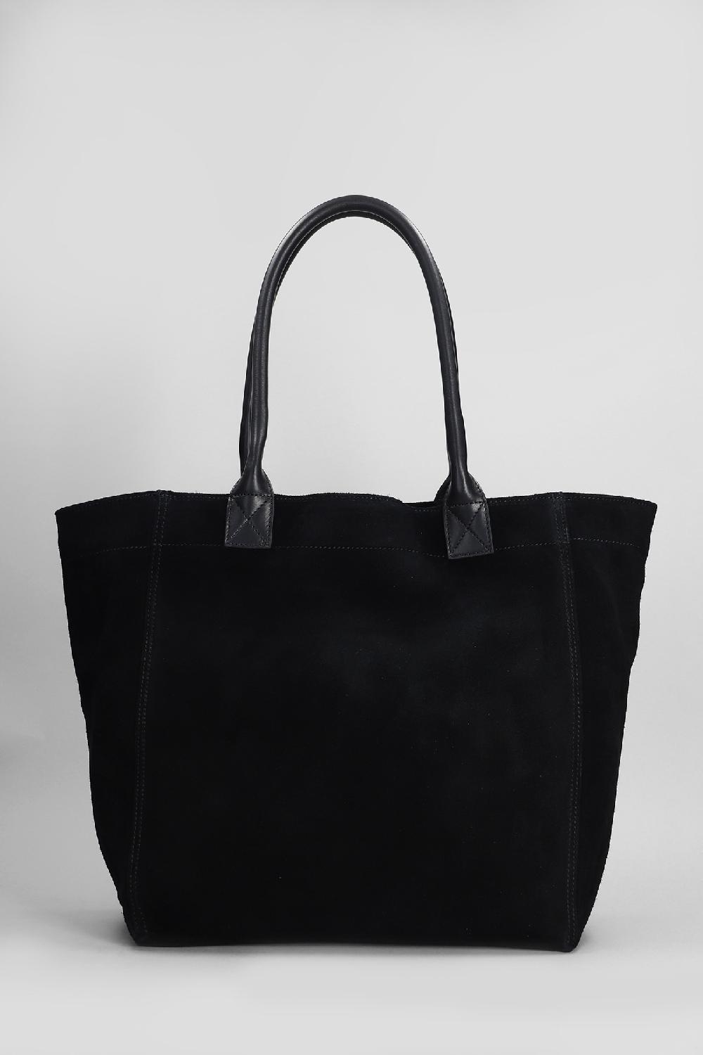 Deliberti Isabel Marant Tote Small Yenky In Camoscio Nero Cod. 405213 - Deliberti The Luxury Shopping