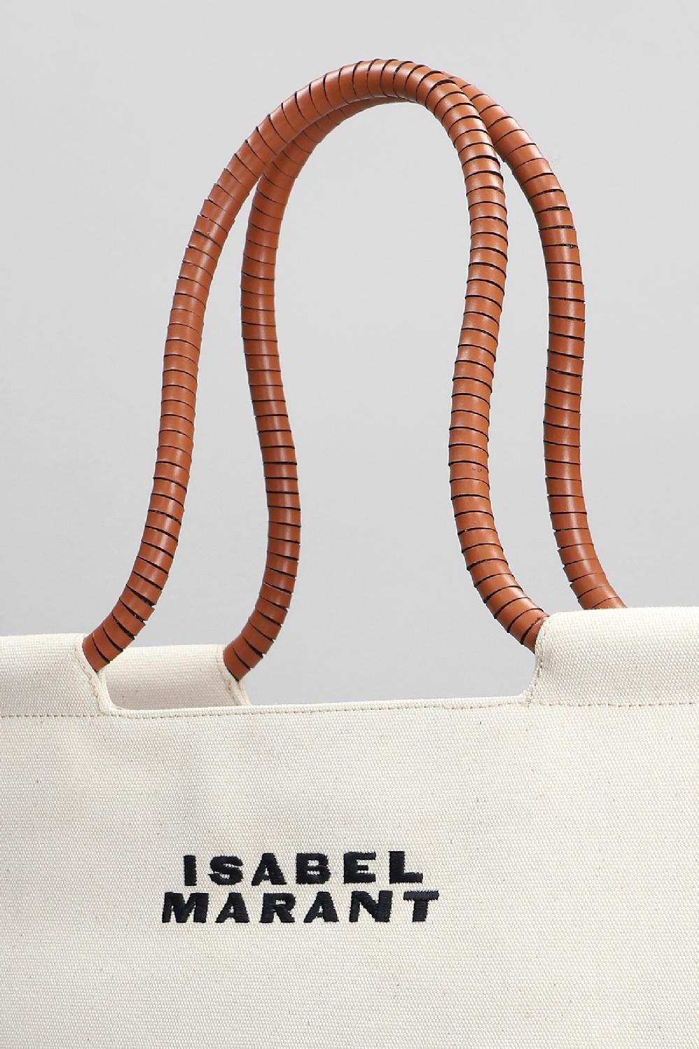 Deliberti Isabel Marant Tote Toledo In Cotone Beige Cod. 391928 - Deliberti The Luxury Shopping