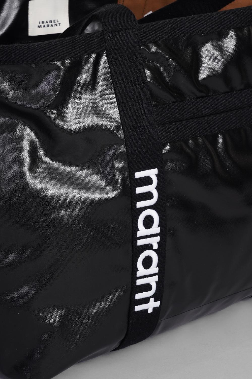 Deliberti Isabel Marant Tote Warden In Cotone Nero Cod. 392749 - Deliberti The Luxury Shopping