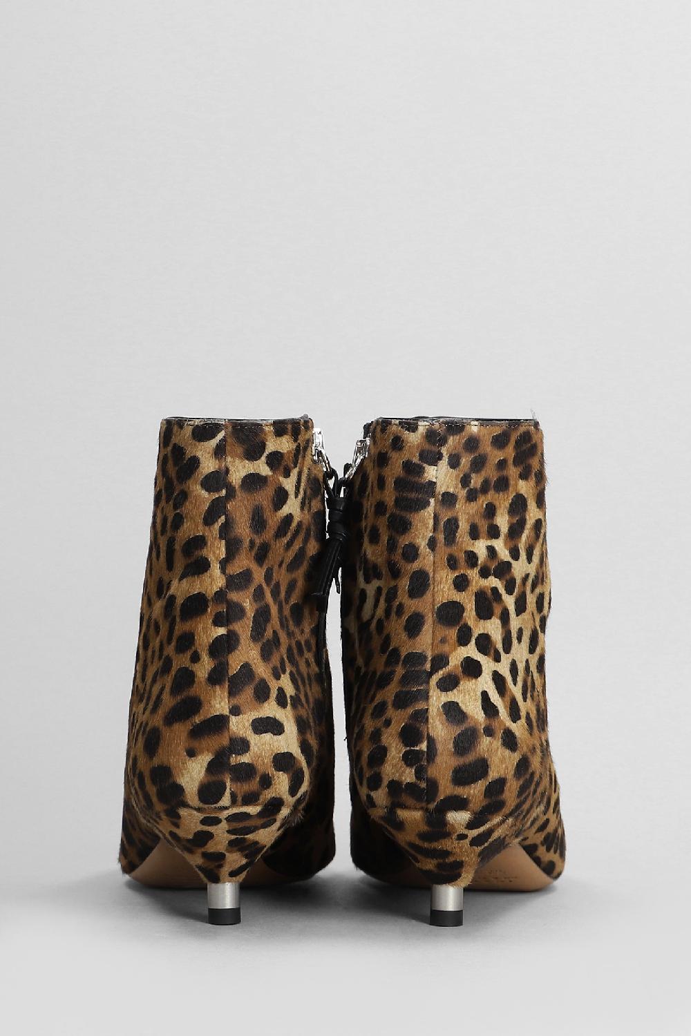Deliberti Isabel Marant Tronchetti Tacco Basso Eana In Cavallino Animalier Cod. 404973 - Deliberti The Luxury Shopping