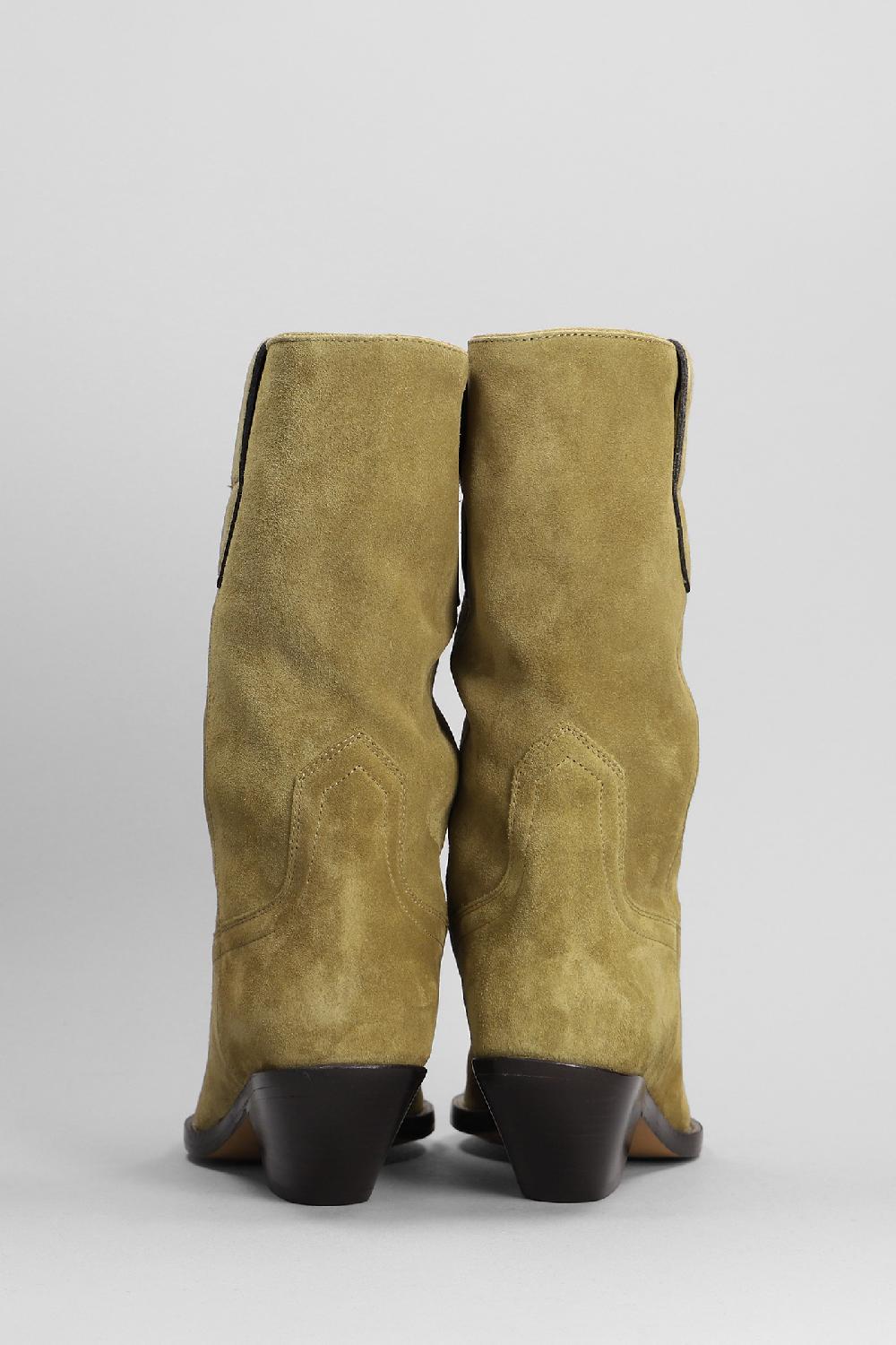 Deliberti Isabel Marant Tronchetti Texani Dahope In Camoscio Taupe Cod. 392071 - Deliberti The Luxury Shopping