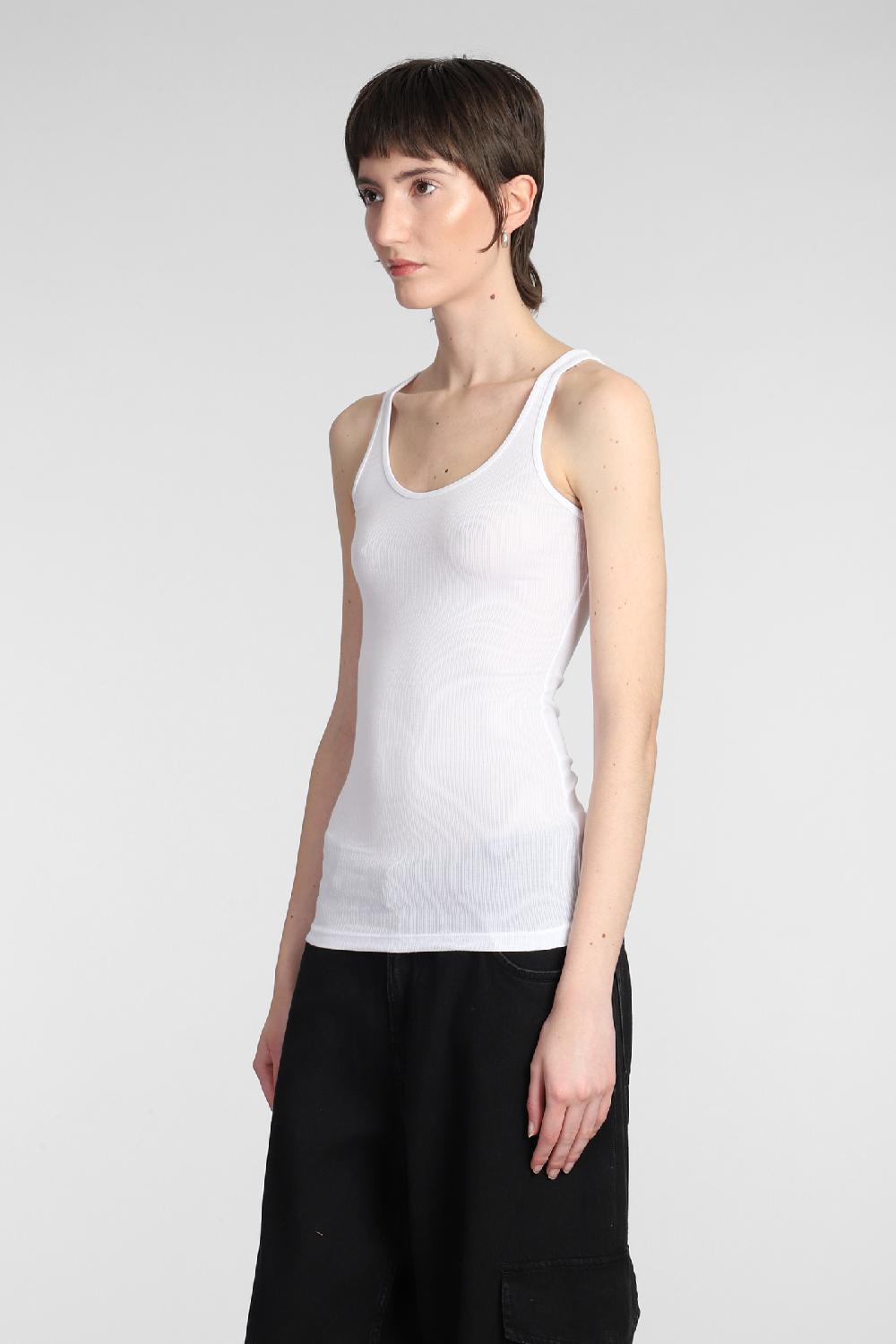 Deliberti James Perse Canotta In Cotone Bianco Cod. 377153 - Deliberti The Luxury Shopping