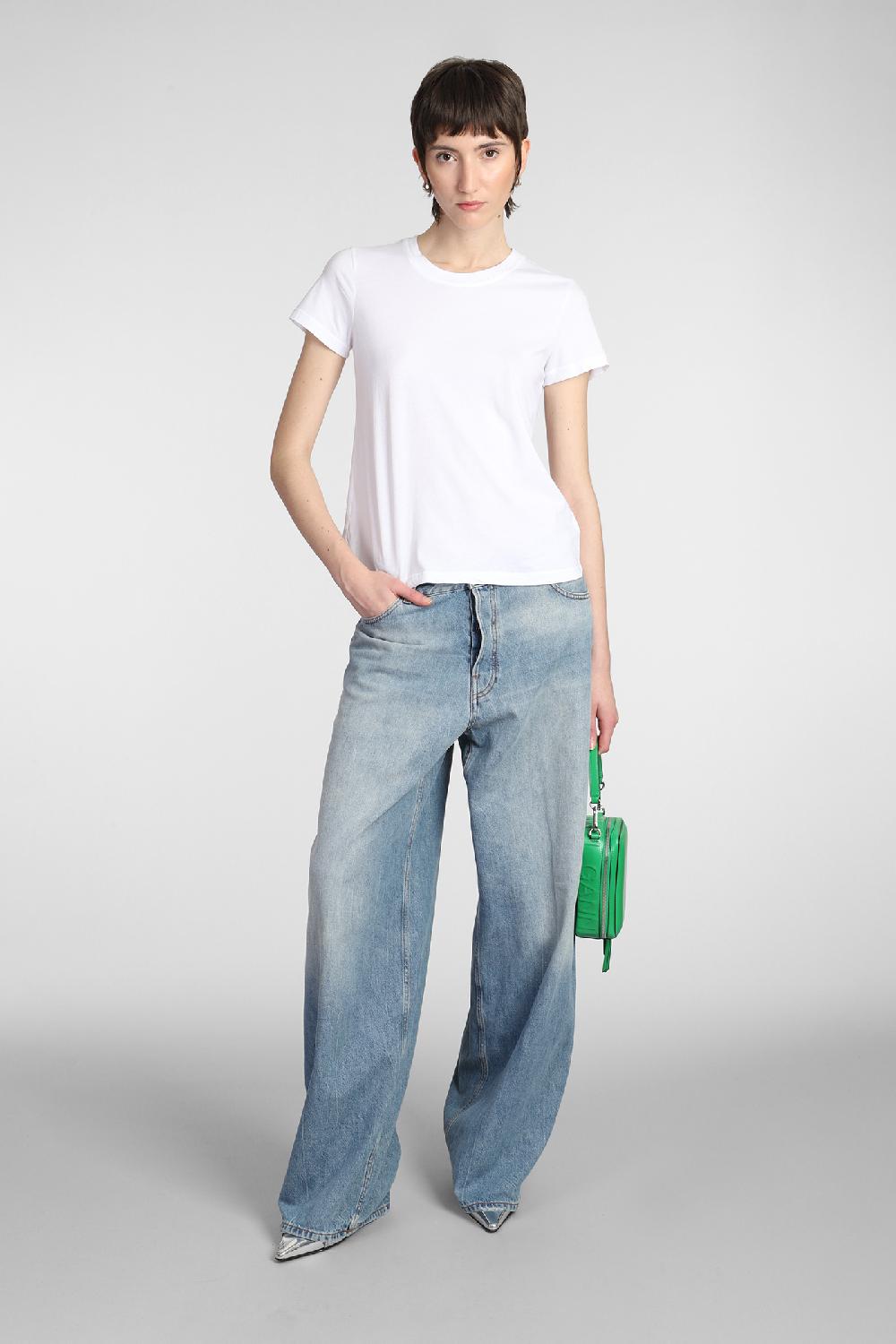 Deliberti James Perse T-shirt In Cotone Bianco Cod. 377151 - Deliberti The Luxury Shopping