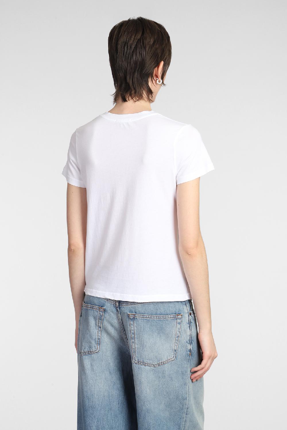 Deliberti James Perse T-shirt In Cotone Bianco Cod. 377151 - Deliberti The Luxury Shopping