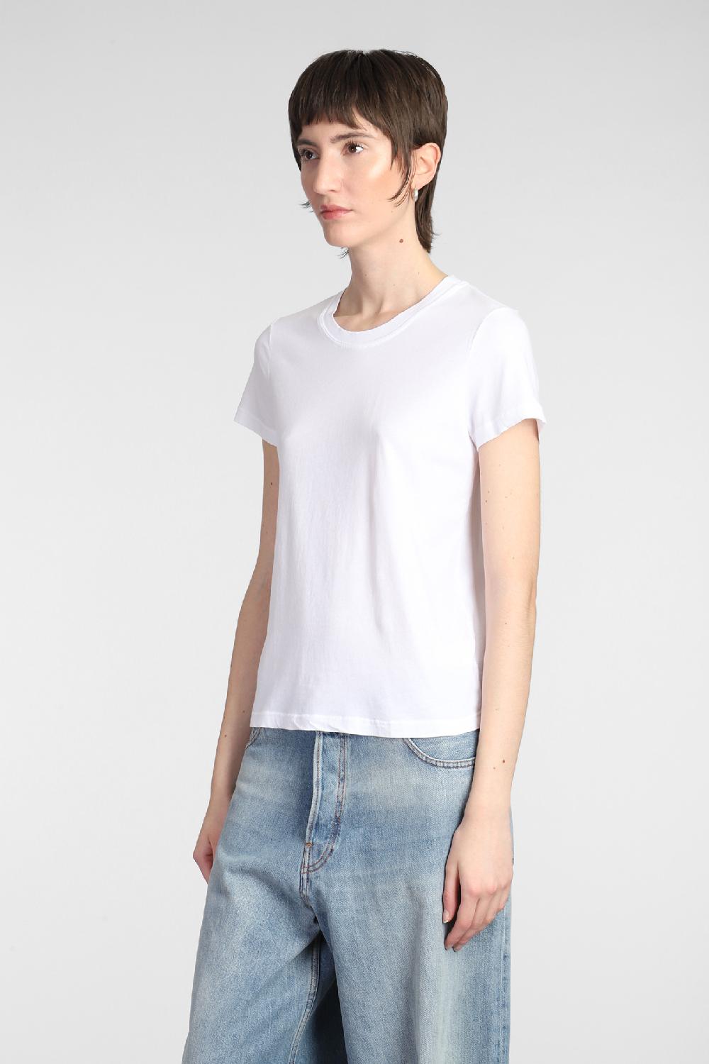 Deliberti James Perse T-shirt In Cotone Bianco Cod. 377151 - Deliberti The Luxury Shopping