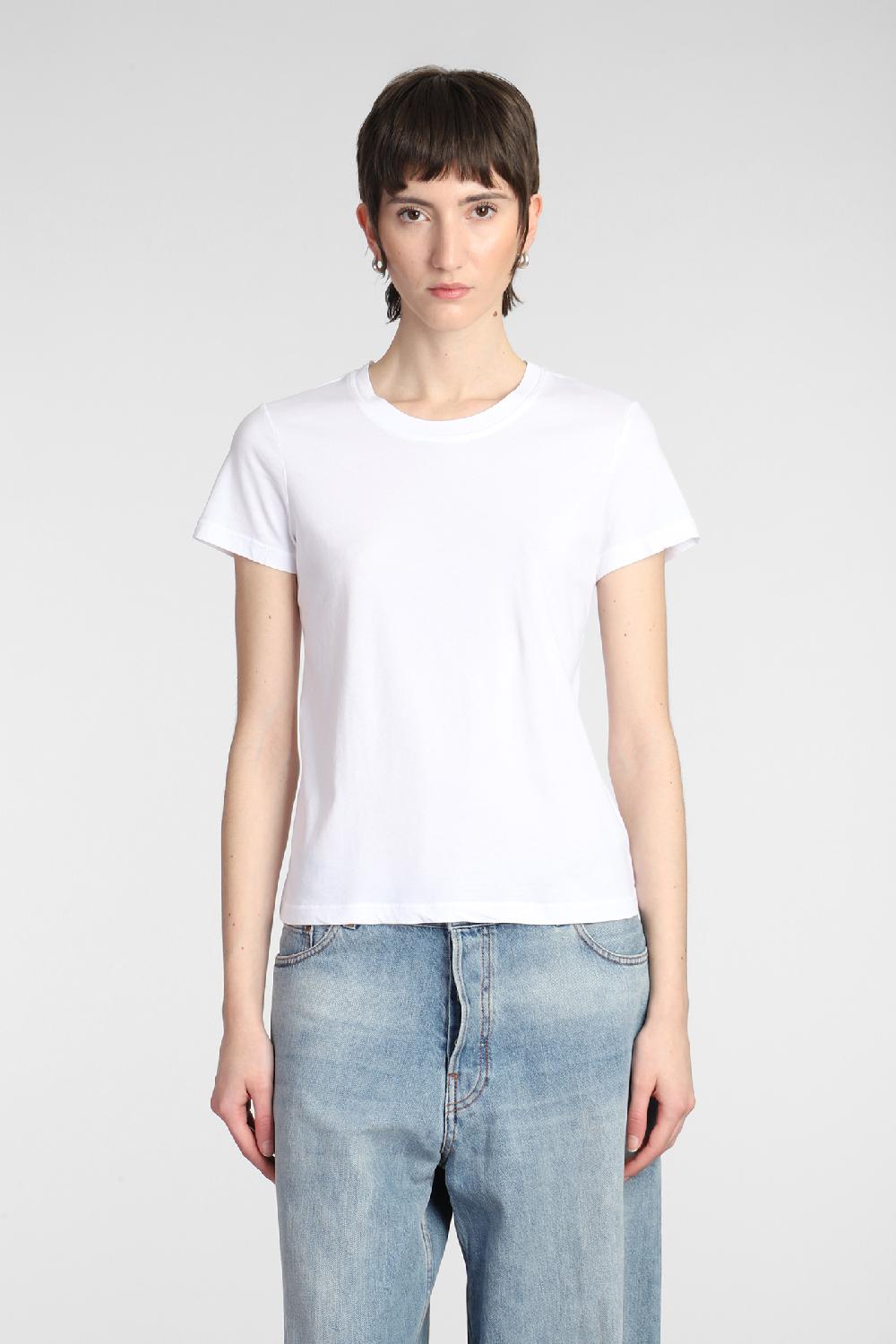 Deliberti James Perse T-shirt in cotone bianco cod. 377151 - Deliberti The Luxury Shopping