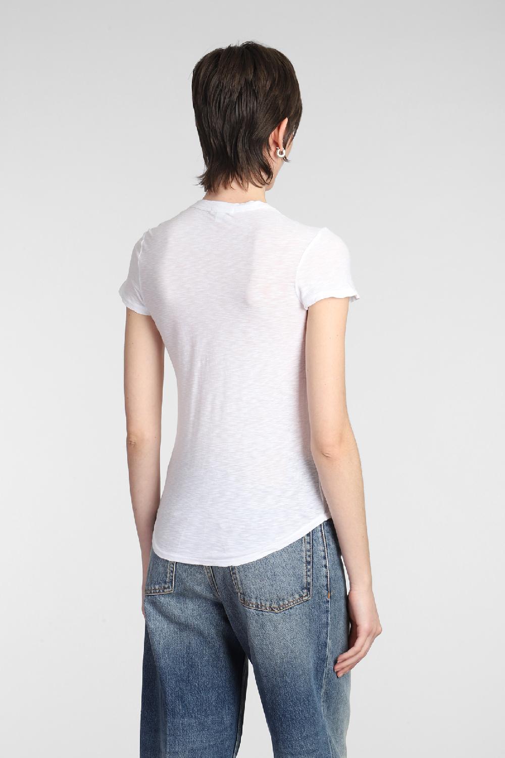 Deliberti James Perse T-shirt In Cotone Bianco Cod. 377155 - Deliberti The Luxury Shopping