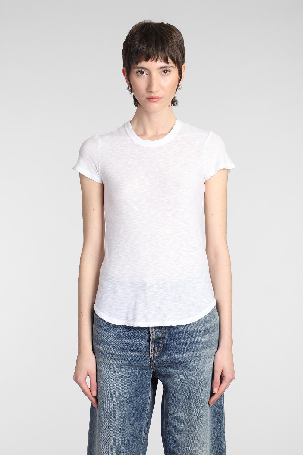 Deliberti James Perse T-shirt in cotone bianco cod. 377155 - Deliberti The Luxury Shopping