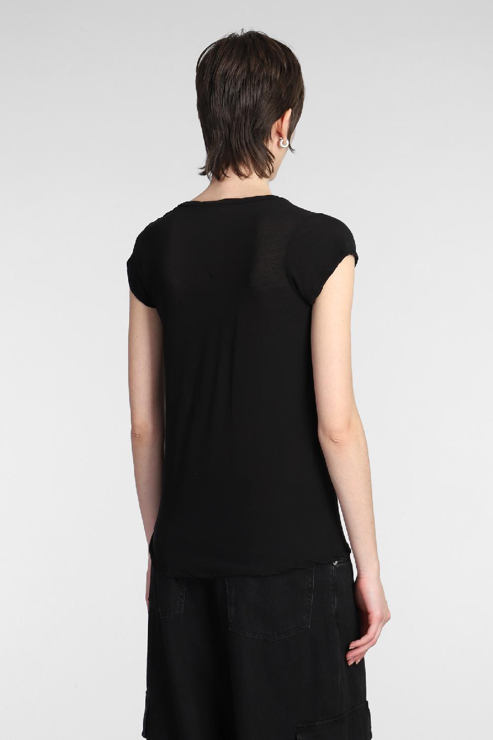 Deliberti James Perse T-shirt In Cotone Nero Cod. 377147 - Deliberti The Luxury Shopping