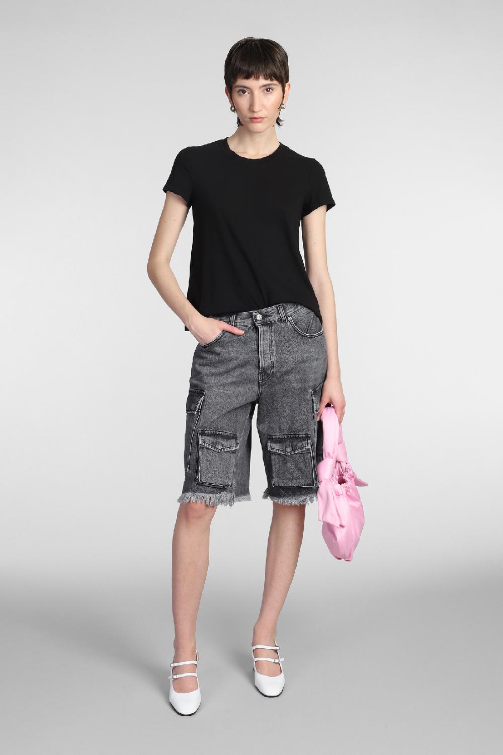 Deliberti James Perse T-shirt In Cotone Nero Cod. 377149 - Deliberti The Luxury Shopping