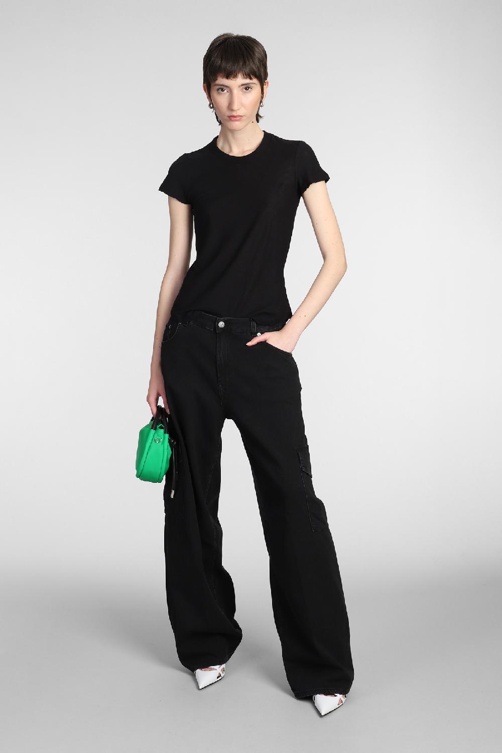 Deliberti James Perse T-shirt In Cotone Nero Cod. 377154 - Deliberti The Luxury Shopping