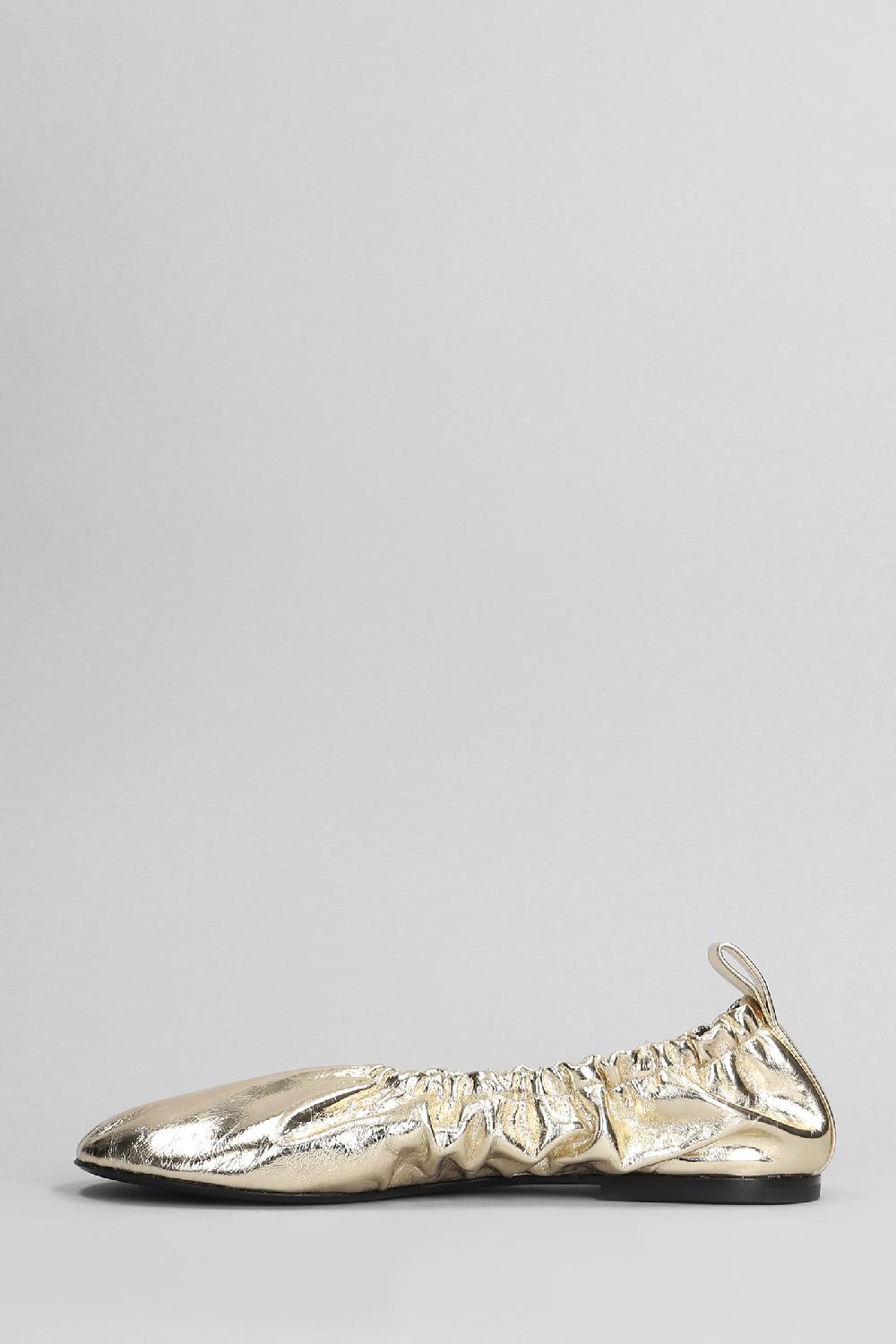 Deliberti Jil Sander Ballerine In Pelle Platino Cod. 405862 - Deliberti The Luxury Shopping